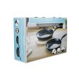 Kitchen Craft Giny Aluminum Non-Stick Frying Pan | Set of 2 | 20 x 6 x 14 inches Online Hot Sale