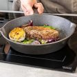 KitchenCraft Deluxe Cast Iron Grill Pan | 14 x 10 x 2 inches Online