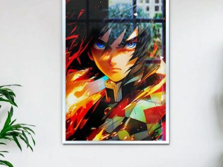 Bold Demon Slayer Characters Canvas Wall Painting Hot on Sale