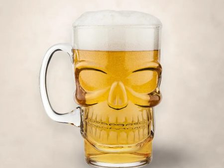 Final Touch  Brainfreeze Skull Beer Mug | 700ml Online Sale