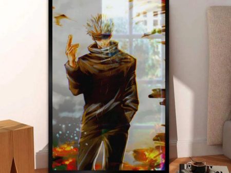 Satoru Gojo from Jujutsu Kaisen Canvas Wall Painting Sale