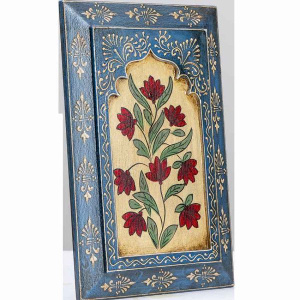 Artistic Hand-Painted Wooden Wall Frame | 12 x 8 inches Sale