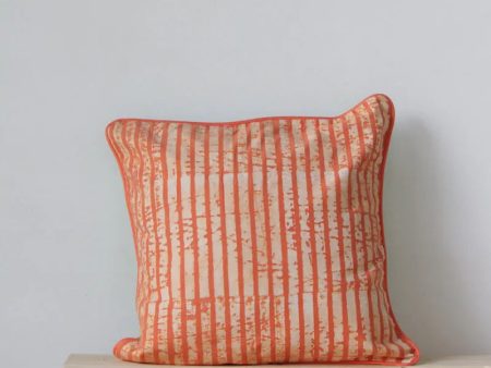 Selene Flora Parijat Cushion Cover | 16 x 16 Inches Sale