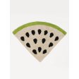 Refreshing Multicolor Kiwi Slice Design Tufted Rug | 3 x 2 Feet For Sale