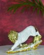 Dynamic Resin Leaping Lion | 10 x 3 x 5 inches Online Hot Sale