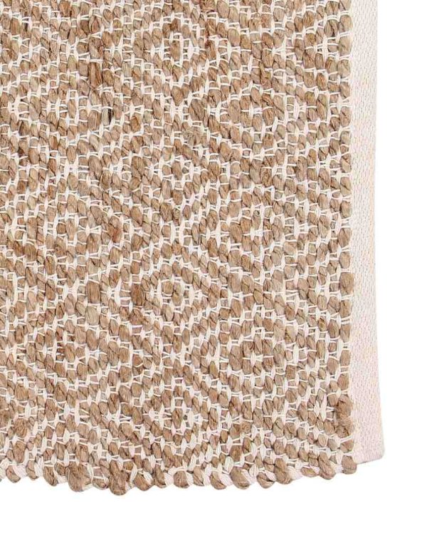 Diamond Weave Handwoven Jute Rug | 24 x 35 inches Online Hot Sale