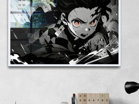 Limited Edition Demon Slayer Characters Canvas Wall Painting Sale