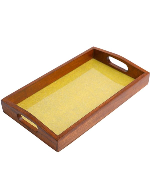 Forest to Table Handcrafted Wooden Serving Tray | 16 x 10 inches Online now