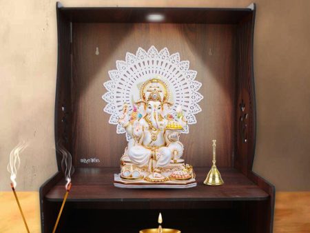 Traditional Mandir Shelf for Home | 15 x 12 x 18 inches Supply