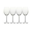 Mikasa Ishika White Wine Glasses | Set of 4 | 468ml Fashion