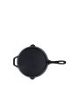 Large Cast Iron Frying Pan Non-GMO Flaxseed Oil | Safe For All Cooktops | 20 x 13 inches Online Sale