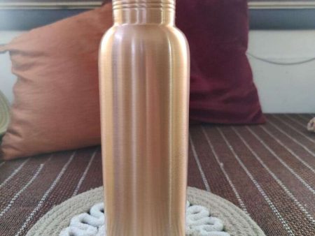 Leak Proof and Immunity Boost Pure Copper Water Bottle | 3 x 10 inches | 800ml on Sale