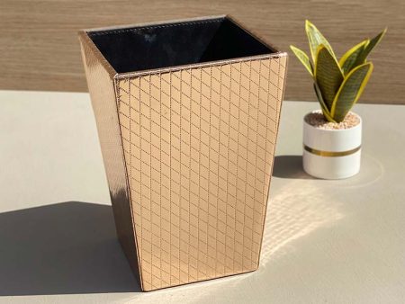 Rose Gold Dustbin | Rose Gold | Single Online Hot Sale