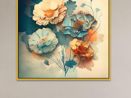 Colorful Floral Wall Art Decor Canvas Wall Painting Discount