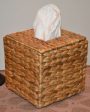 Chic Beige Water Hyacinth Boutique Tissue Box | 5 x 6 inches Sale