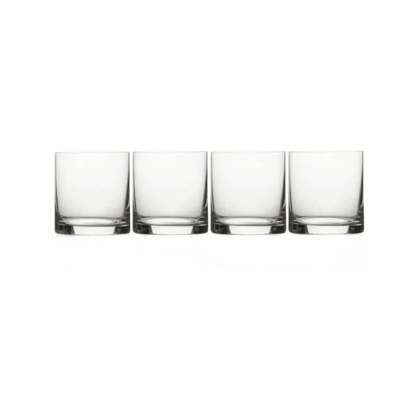 Mikasa Julie Double Whiskey Glasses | Set of 4 | 426ml For Sale