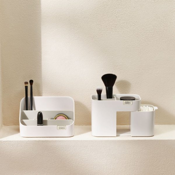 Joseph Joseph Tiered White Compact Cosmetic Organiser Online Sale