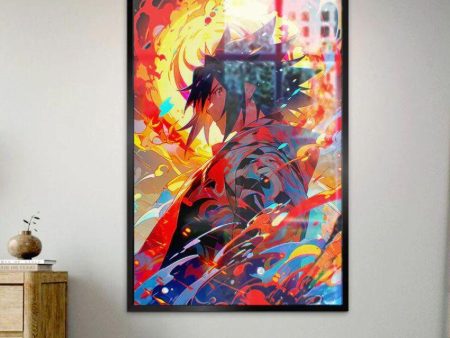 Naruto Stylized Canvas Wall Painting Fashion