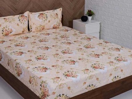 Adorable Multicolor Mini Flower Polycotton Bedsheet | Pack of 3 Online