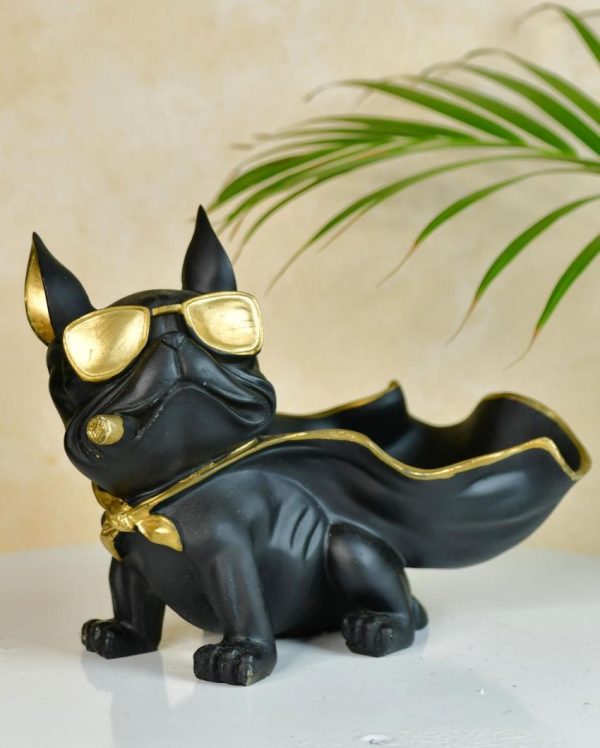 Majestic Resin Caped Dog Showpiece | 10 x 4 x 7 inches Online