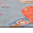 Beautiful Multicolor Shade Hand-Tufted Wool Area Rug | 8 x 5 Feet Online Hot Sale