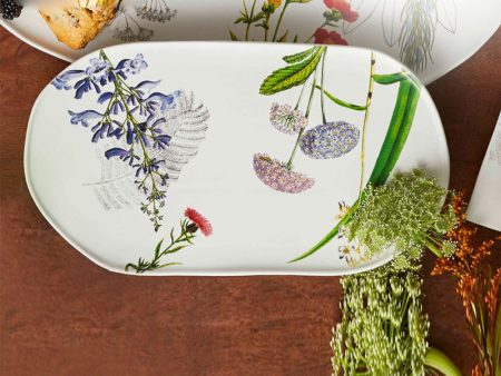 Rosanna Arcadia Ceramic Tray | 15 x 9 inches Discount