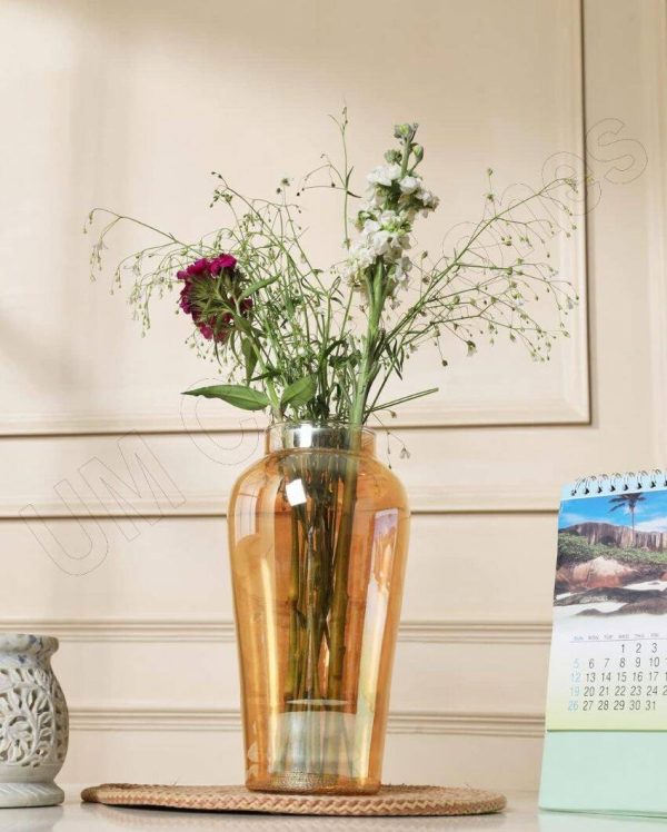 Artful Simplicity Glass Vase | 4 x 8 inches For Discount