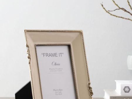 Enamel Embrace Iron Photo Frame on Sale