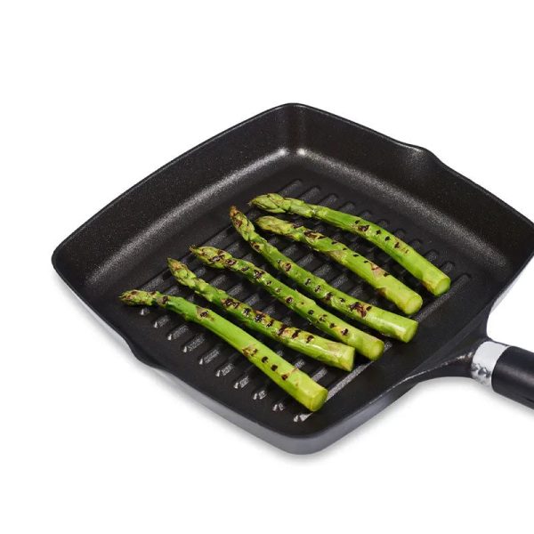 Ken Hom Excellence Carbon Steel Grill Pan | 18 x 10 x 2 inches Online Hot Sale