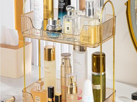 Two Tier Cosmetics Plastic Organiser Supply