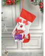 3D Stockings For Gifts & Christmas Decor | 3 Pieces Combo | 7 x 10 inches Hot on Sale