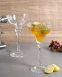 Bohemia Angela Crystal Martini Glasses Lead Free Clear Glassware | 4 x 7 inches | 185ml Online