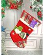 3D Christmas Stockings For Gifts & Decor | Set of 3 | 9 x 13 inches Fashion