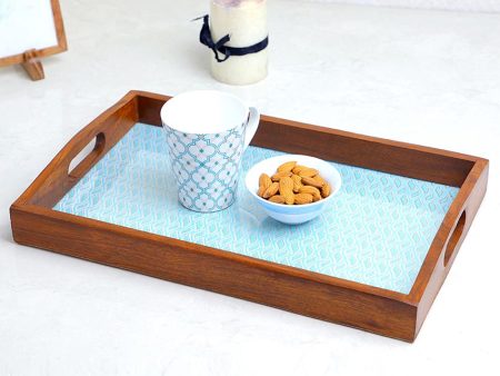 Timeless Tradition Artisan Wooden Tray | 16 x 10 inches Online Sale