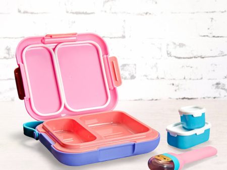 Zoku Lunch Box and Pocket Cutlery Duo Set |  Pack Of 2 Online now