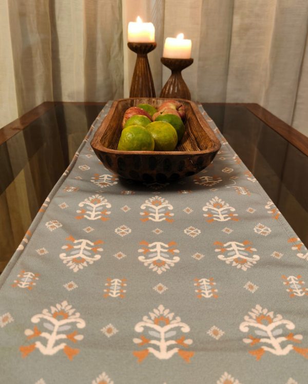 Cultural Grace Table Runner In Indian Style | 72 X 12 inches on Sale