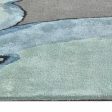 Beautiful Grey Shade Hand-Tufted Wool Area Rug | 8 x 5 Feet Discount