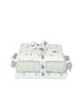 Lush Palm Mini Crib Cot Set | Pack of 4 | 27 x 27 inches Fashion