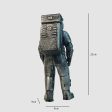 Astronaut Silver Statue Decorative Showpiece | 4 x 4 x 8 inches For Cheap