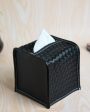 Premsons Vegan Faux Leather Square Tissue Box | 5 x 5 inches Online Hot Sale