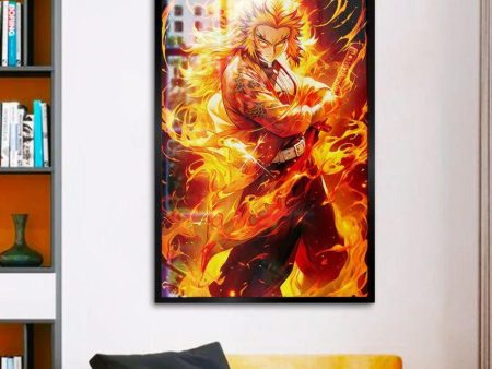 Modern Demon Slayer Characters Canvas Wall Painting Supply