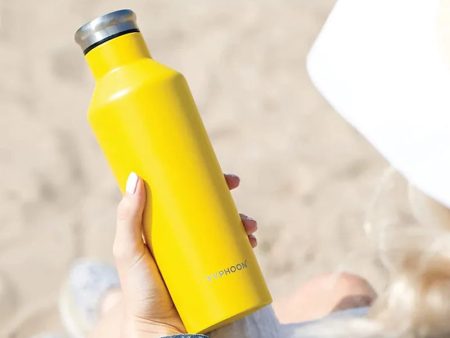 Typhoon Pure Single Wall Bottle | Multiple Colors | 800 ml | Yellow For Discount