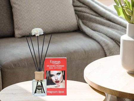 Elegant Aroma Magnum Opus Reed Diffuser With Ten Sticks | 4 x 2 x 4 inches on Sale