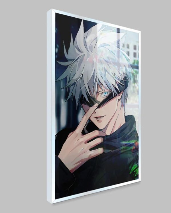 Classy Gojo from Jujutsu Kaisen Canvas Wall Painting Online now