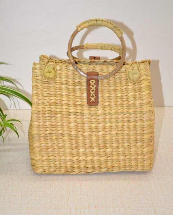 Charming Beige Kauna Picnic Basket | 10 x 7 inches For Discount