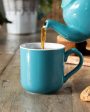 Classic Design Stoneware Farmhouse Mug | 250 ML | Light Blue Online Hot Sale