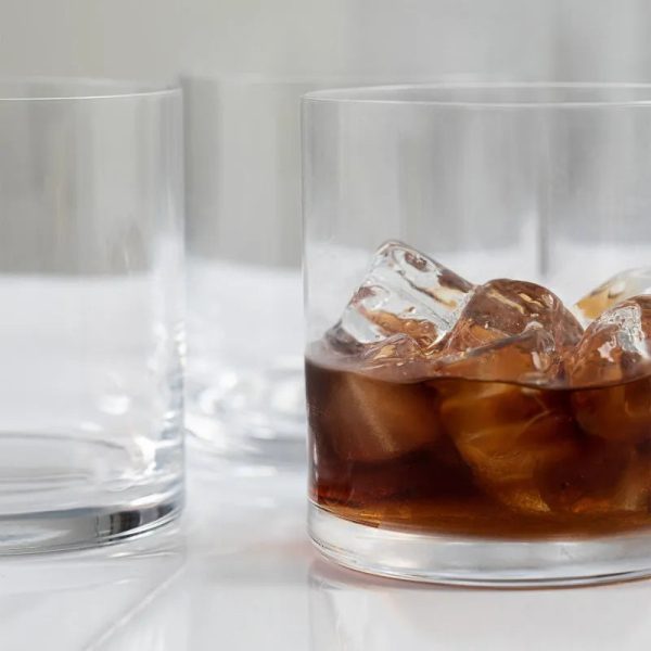 Mikasa Julie Double Whiskey Glasses | Set of 4 | 426ml For Sale