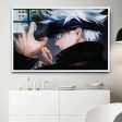 Stuning Gojo from Jujutsu Kaisen Canvas Wall Painting Sale