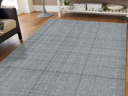 Beautiful Grey Shade Hand-Tufted Wool Area Rug | 3 x 2 Feet Discount