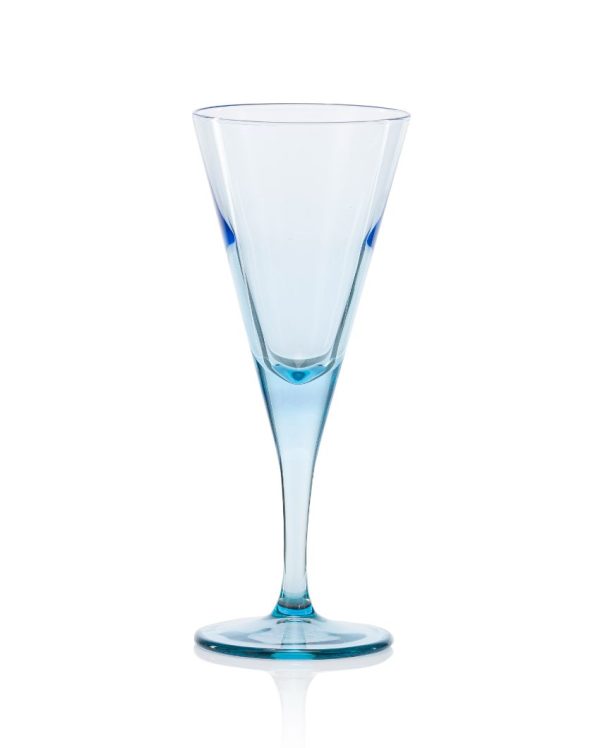 V-Line Cocktail Stem Glasses | Set of 2 | 3 x 8 inches | 200ml For Discount